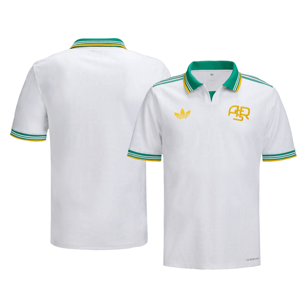 Roma Third Maillot 2025/26 Blanc Grande Taille
