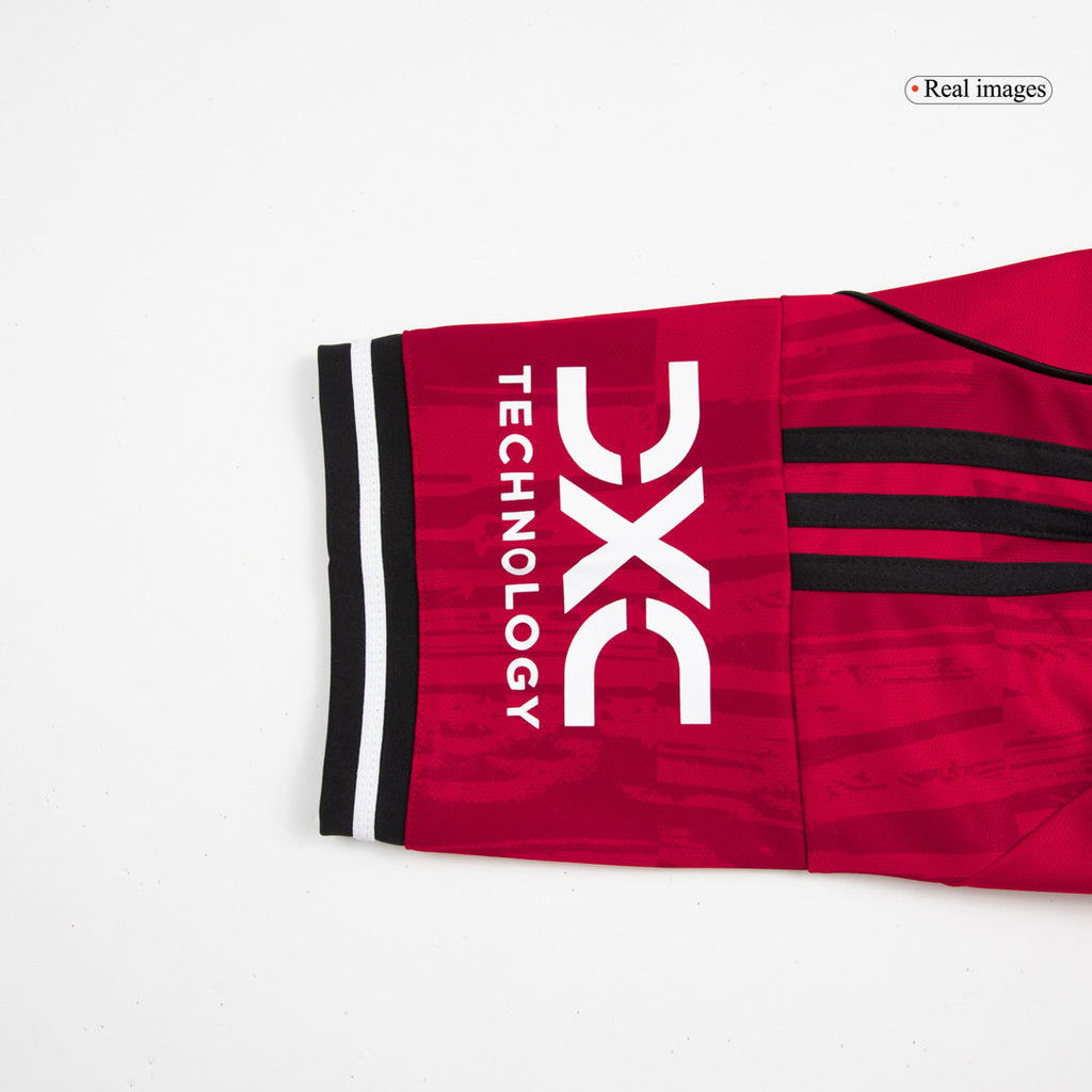 Manchester United Domicile Maillot Kit 2025/26 Rouge - Super