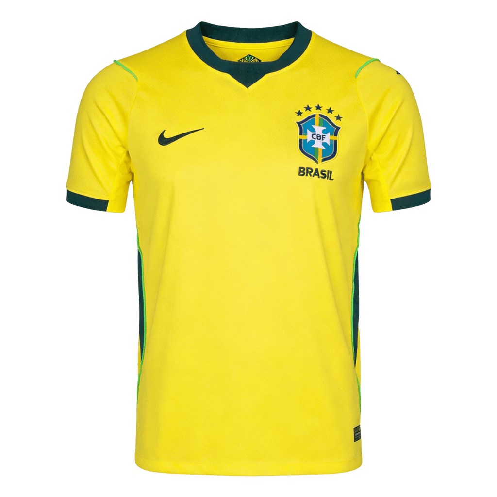 Vente Flash Brésil Domicile Maillot - Coupe du Monde 2026 Jaune
