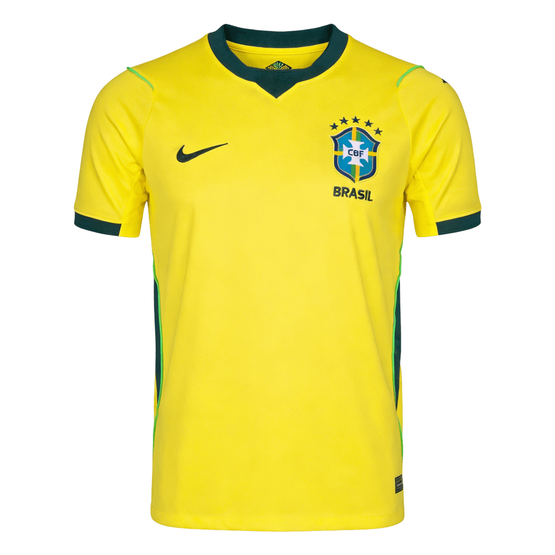 Vente Flash Brésil Domicile Maillot - Coupe du Monde 2026 Jaune