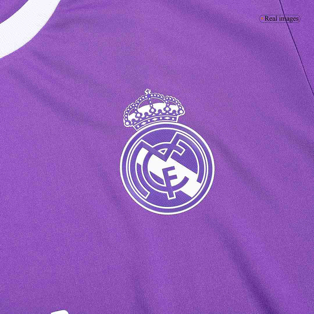 RONALDO #7 Retro Real Madrid Extérieur Maillot Manches Longues 2016/17