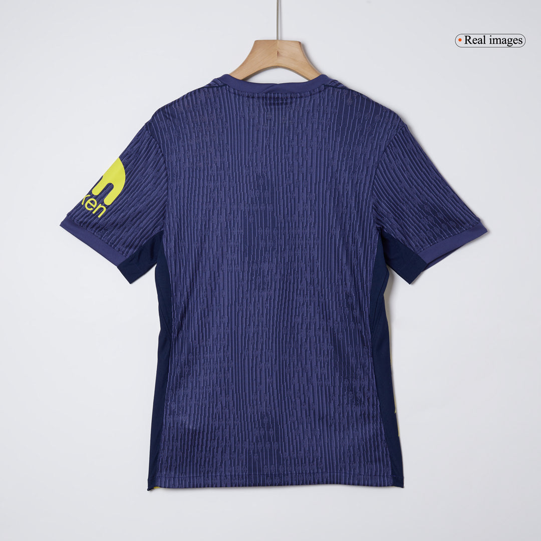 Atlético Extérieur Maillot 2025/26 Bleu marine Authentique