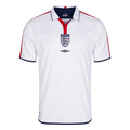 Retro Angleterre Domicile Maillot 2004 Blanc