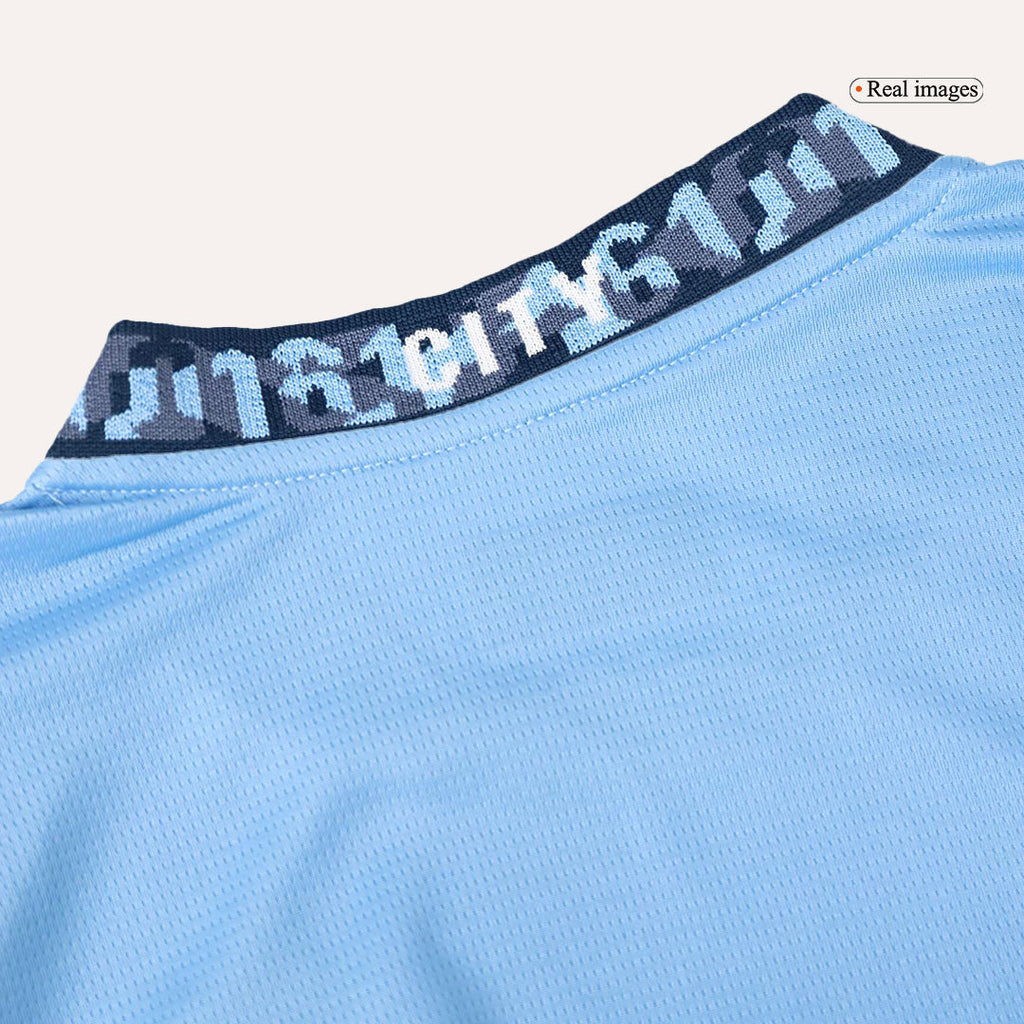 Manchester City Domicile Maillot Kit 2024/25 Enfant