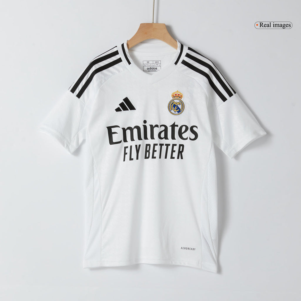Real Madrid Domicile Maillot Kit 2024/25 Junior