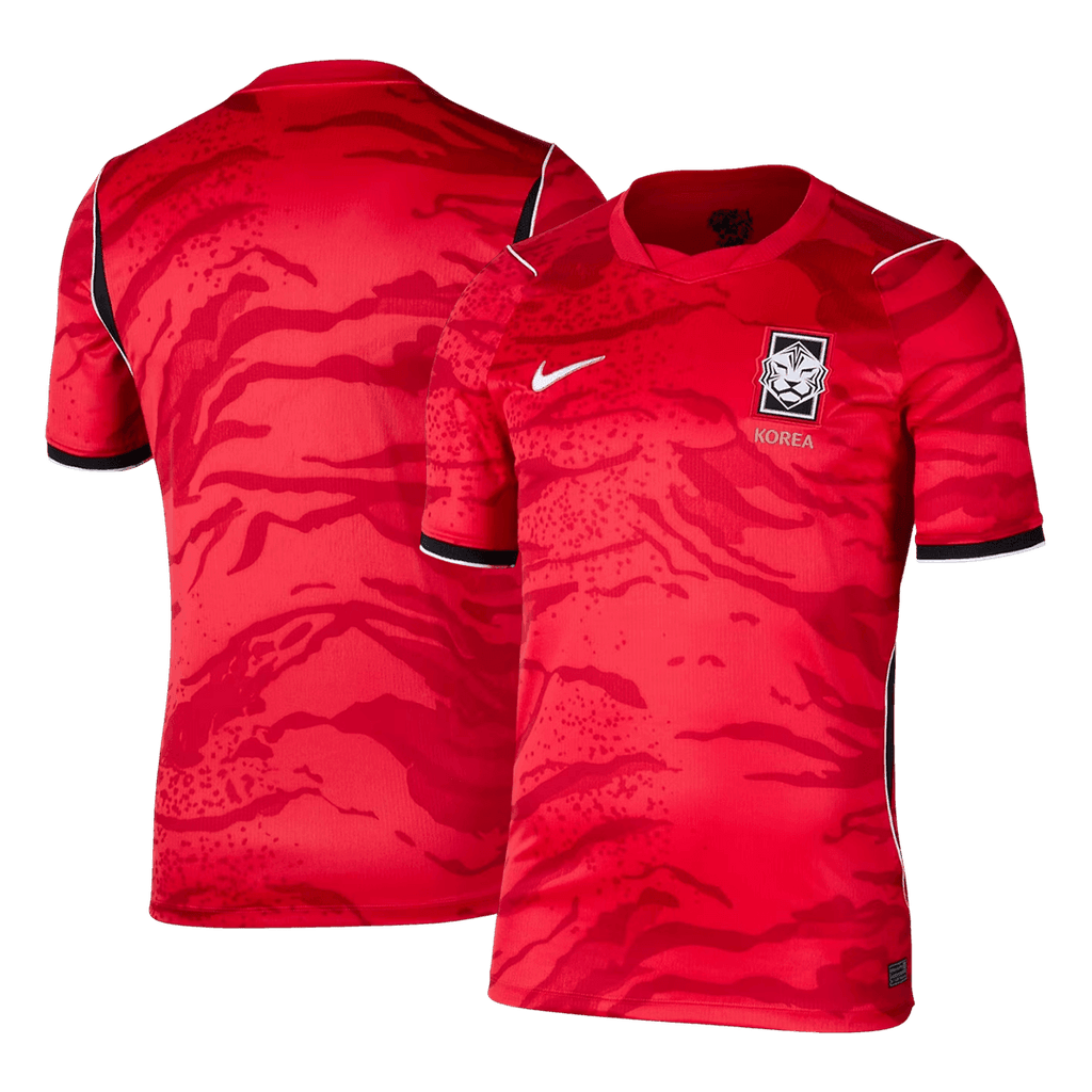 Corée du Sud Domicile Maillot - Coupe du Monde 2026 Rouge
