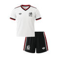 Mexique Extérieur Maillot Kit Coupe du Monde 2026 Junior Blanc