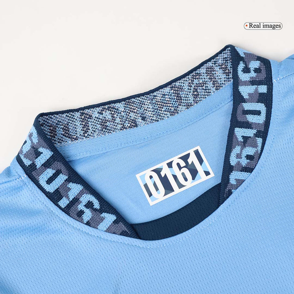 Manchester City Domicile Maillot Kit 2024/25 Junior