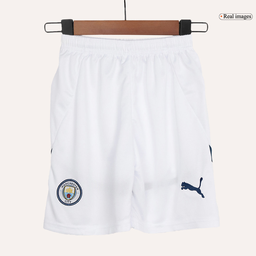 Manchester City Domicile Maillot Kit 2024/25 Enfant
