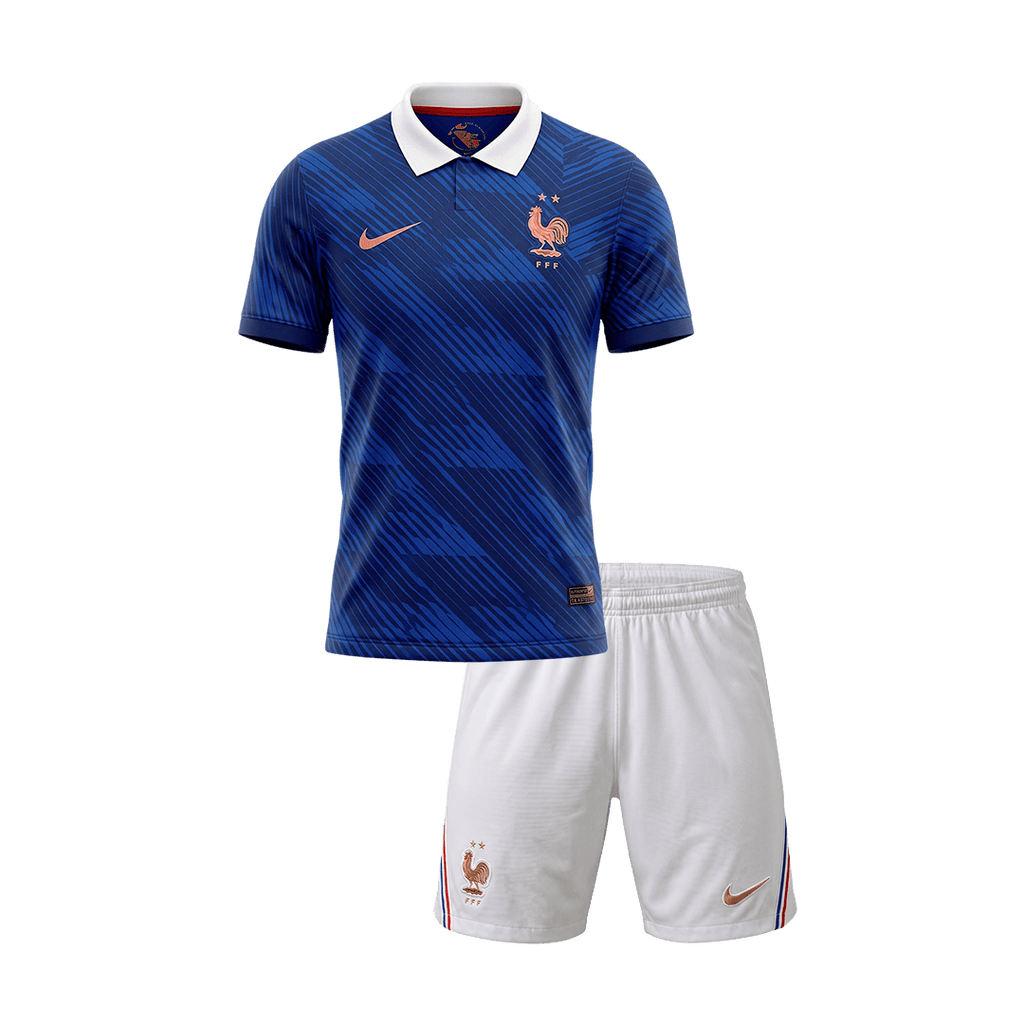 Vente Flash Domicile Maillot Kit - Coupe du Monde 2026 Enfant Bleu