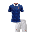 Vente Flash Domicile Maillot Kit - Coupe du Monde 2026 Enfant Bleu
