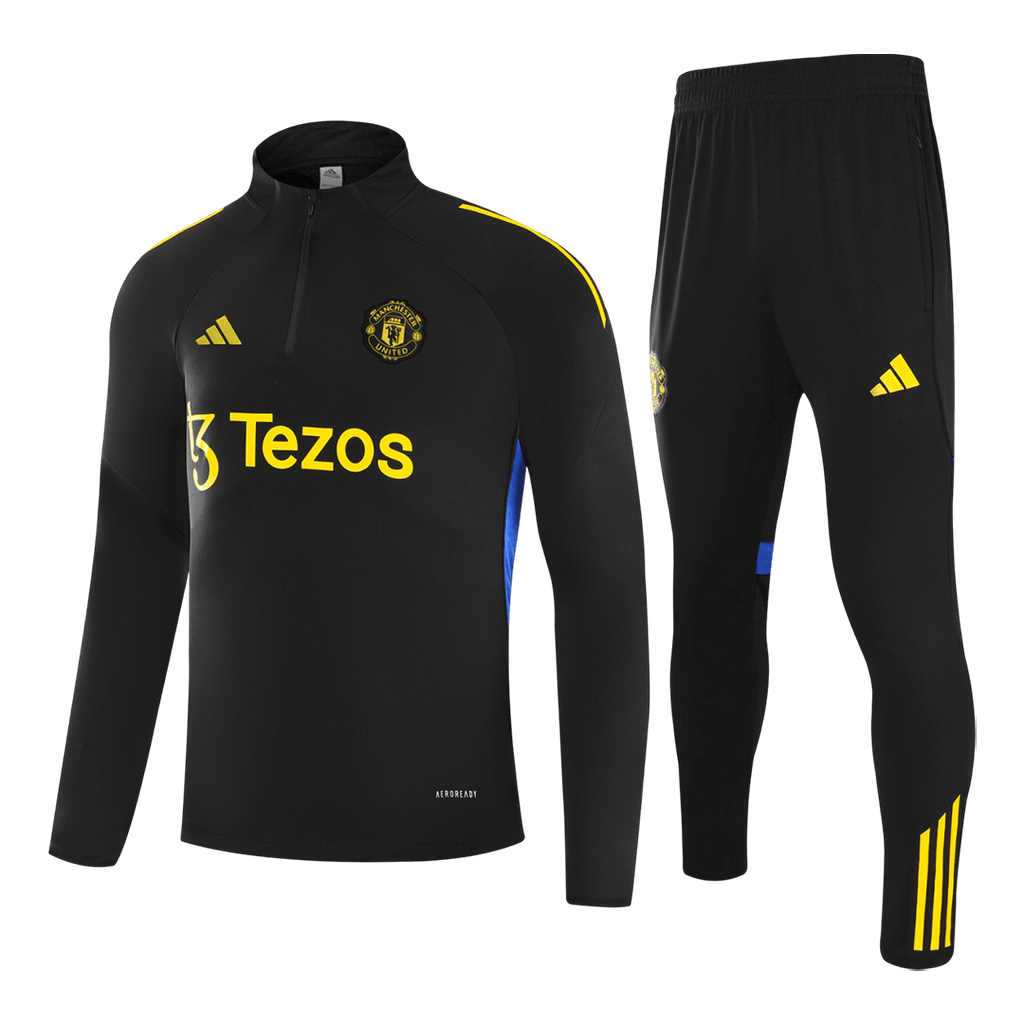 Manchester United Sweatshirt Kit 2025/26 Enfant Noir