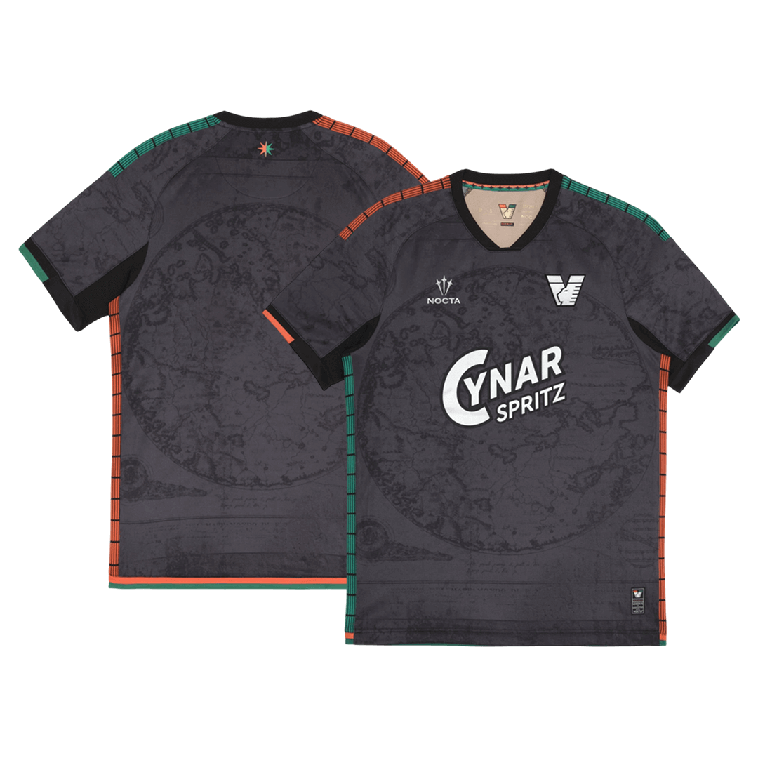 Venezia FC Domicile Maillot 2025/26 Noir Grande Taille