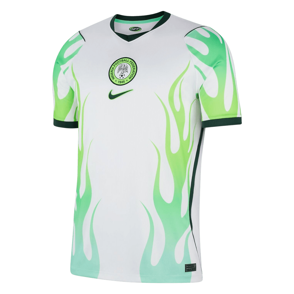 Nigeria Extérieur Maillot - Coupe du Monde 2026 Blanc Joueur