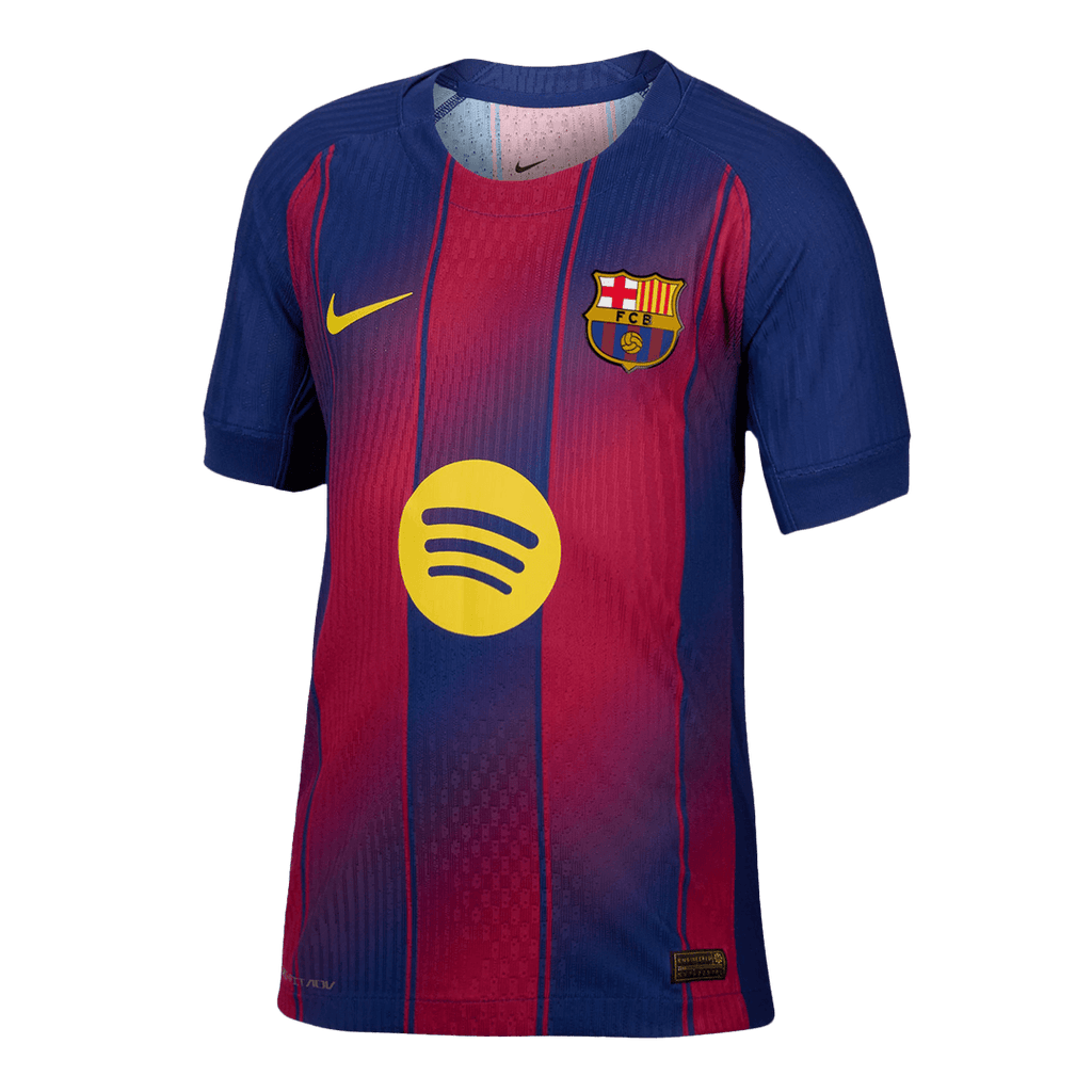 LAMINE YAMAL #10 Barcelone Domicile Maillot 2025/26 Authentique - UCL