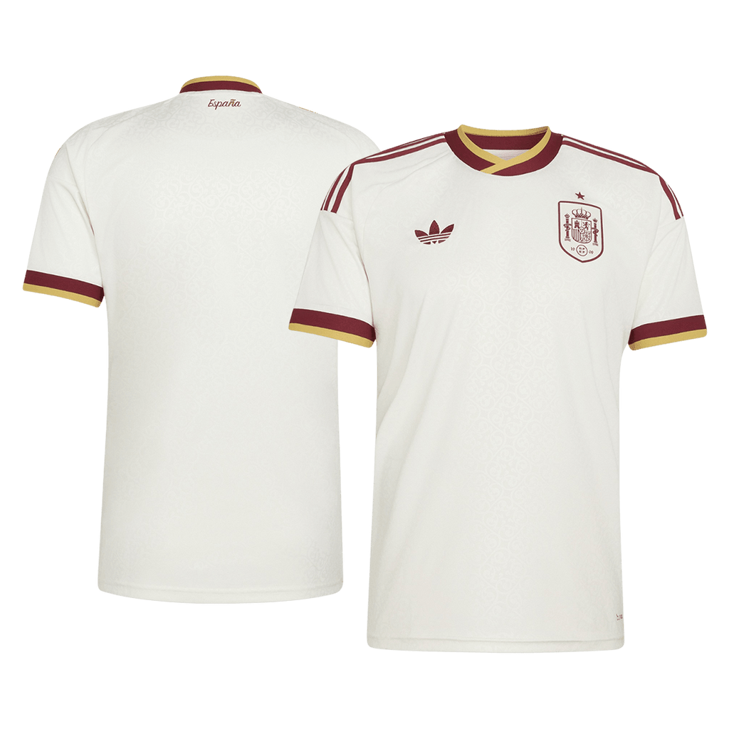Espagne Extérieur Maillot - Coupe du Monde 2026 Blanc
