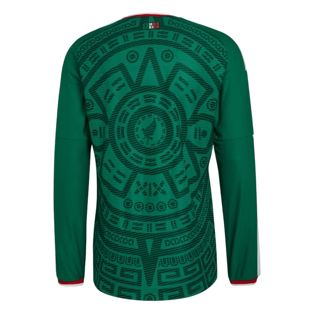 Mexique Domicile Maillot Manches Longues - Coupe du Monde 2026 Vert