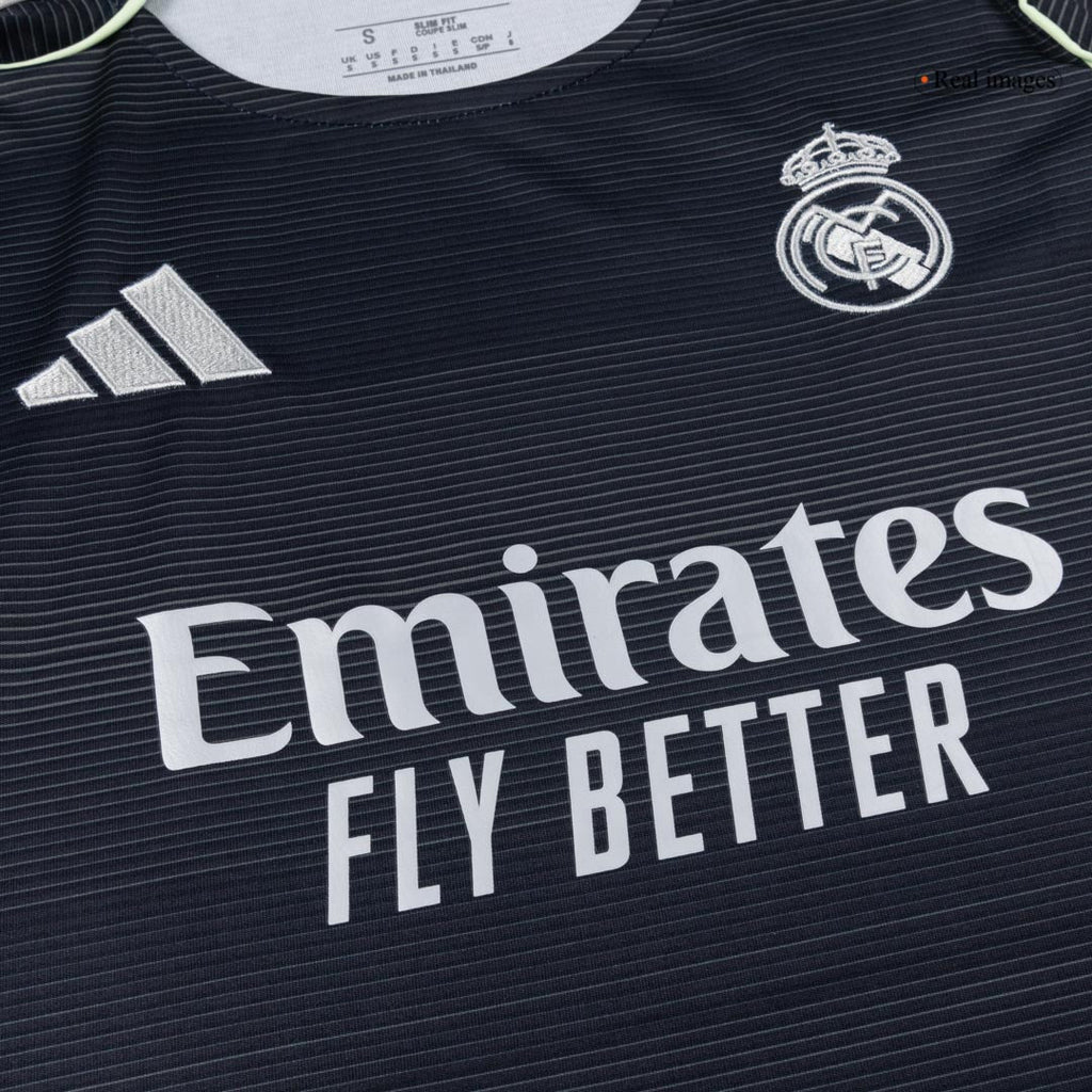 Femme Real Madrid Extérieur Maillot 2025/26 Bleu marine