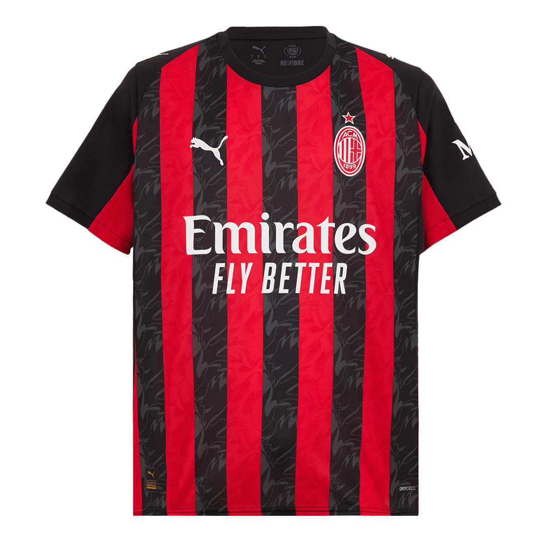 GIMENEZ #7 Milan AC Domicile Maillot 2025/26