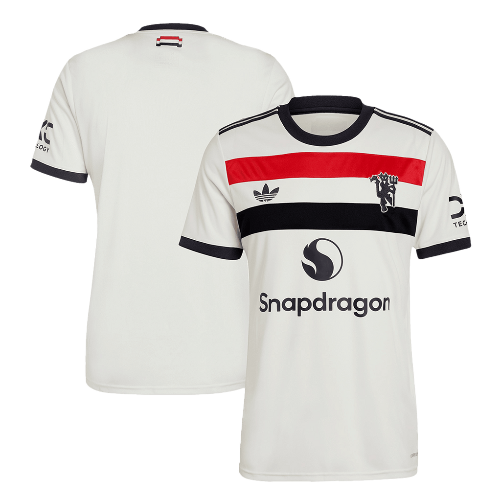 Manchester United Third Maillot 2024/25 - Super Grande Taille