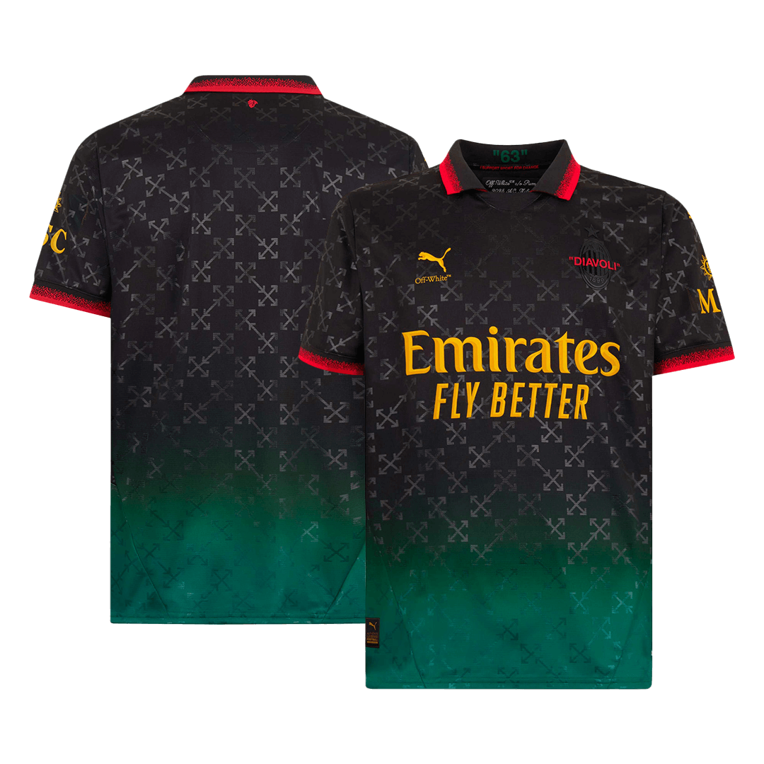 Milan AC Fourth Maillot 2024/25 Grande Taille