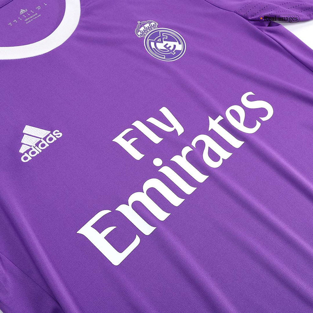 MODRIĆ #19 Retro Real Madrid Extérieur Maillot Manches Longues 2016/17