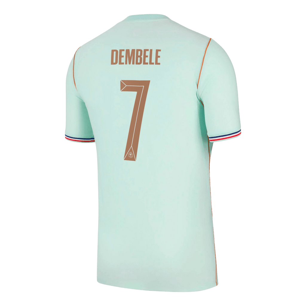 DEMBELE #7 France Extérieur Maillot - Coupe du Monde 2026 Bleu