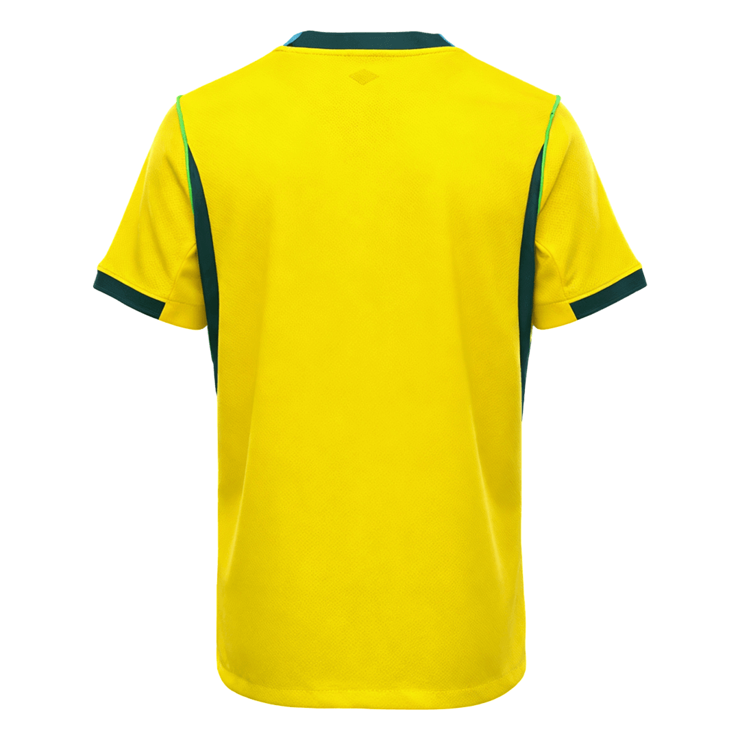 Vente Flash Brésil Domicile Maillot - Coupe du Monde 2026 Jaune