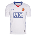 Retro Manchester United Extérieur Maillot 2008/09 Blanc