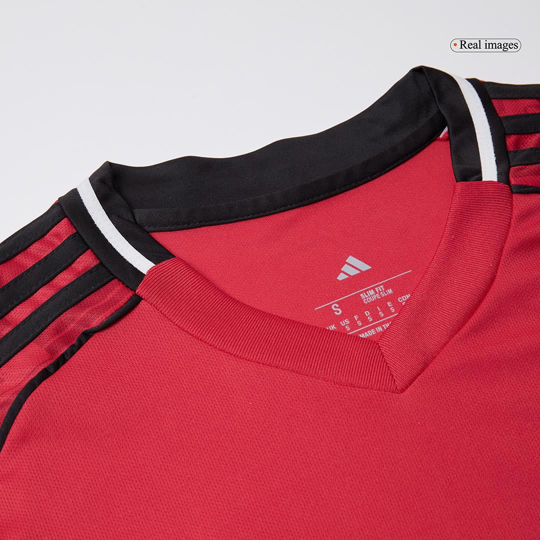 Manchester United Domicile Maillot Kit 2025/26 Rouge
