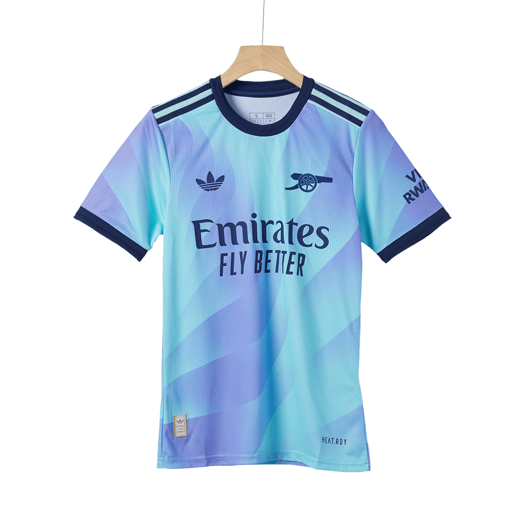 Arsenal Third Maillot 2024/25 Authentique Grande Taille