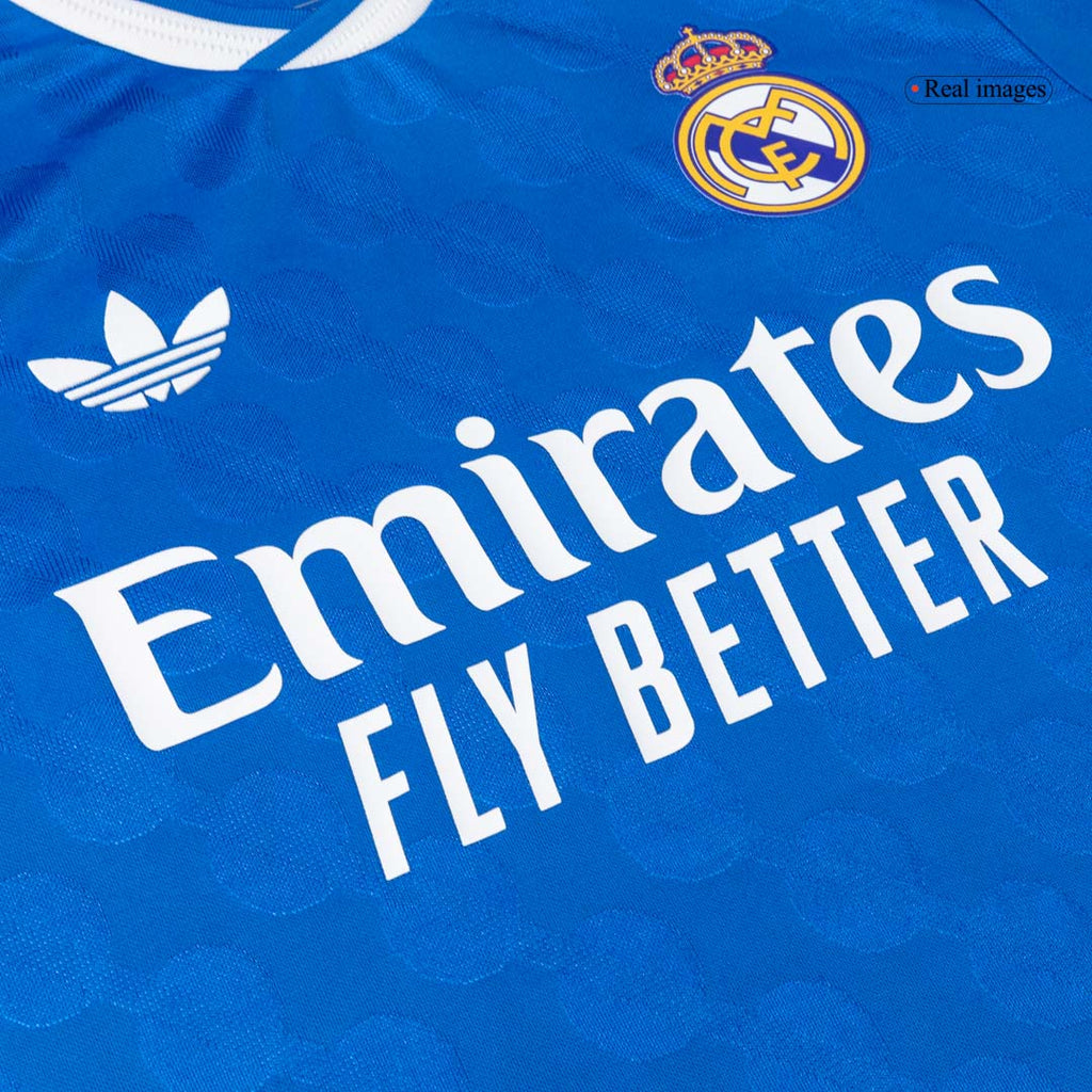 ARDA GÜLER #15 Real Madrid Third Maillot 2025/26 Bleu Joueur