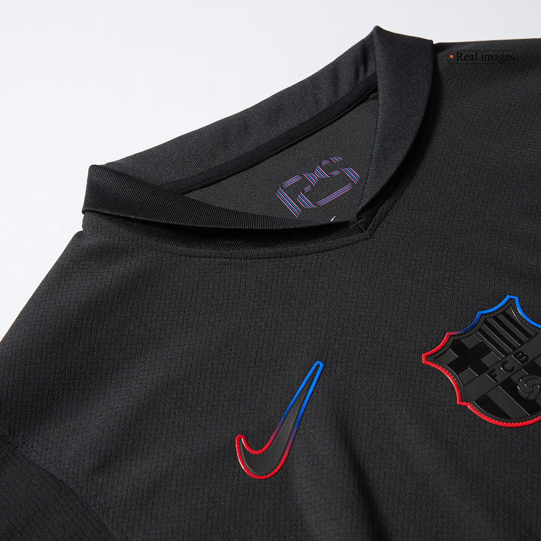 Barcelone Extérieur Maillot 2024/25 - Spotify Logo Without Text
