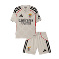 Lisbonne Extérieur Maillot Kit 2025/26 Enfant Beige