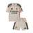 Lisbonne Extérieur Maillot Kit 2025/26 Junior Beige
