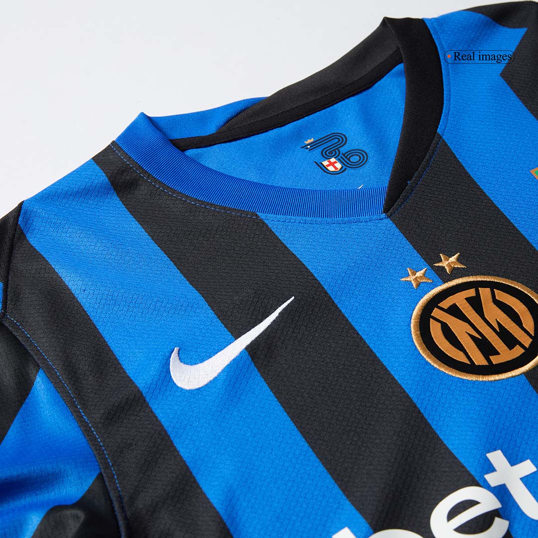 Inter Milan Domicile Maillot 2024/25 Grande Taille