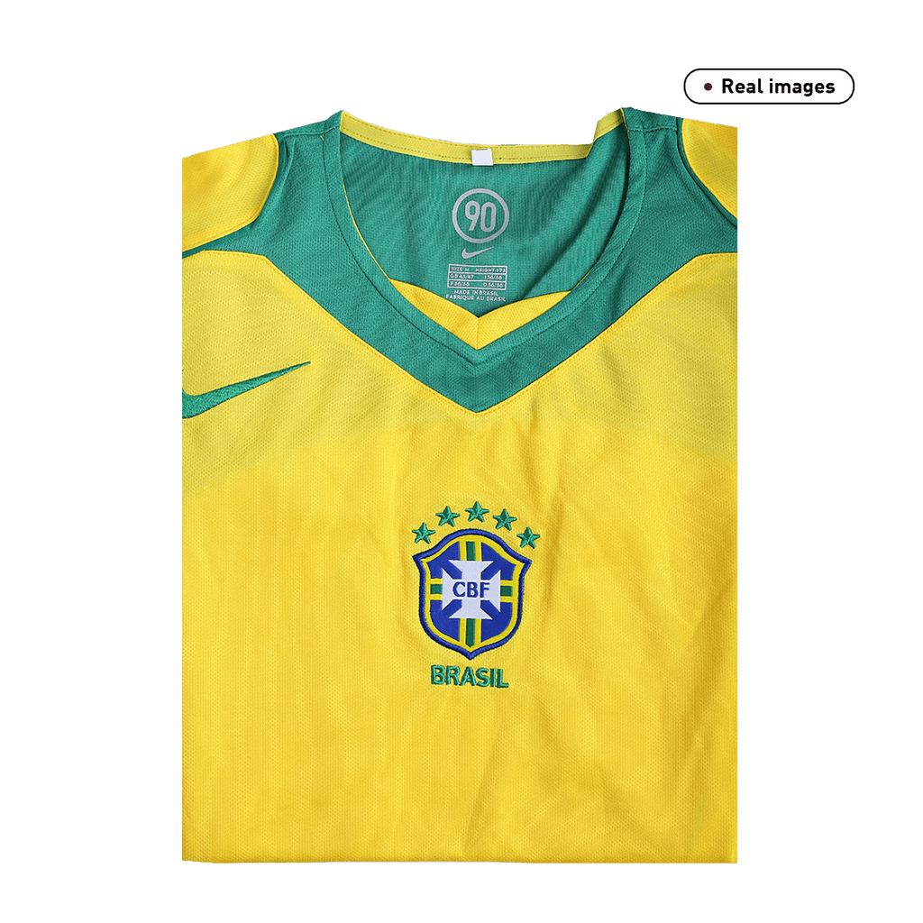 Retro Brésil Domicile Maillot 2004