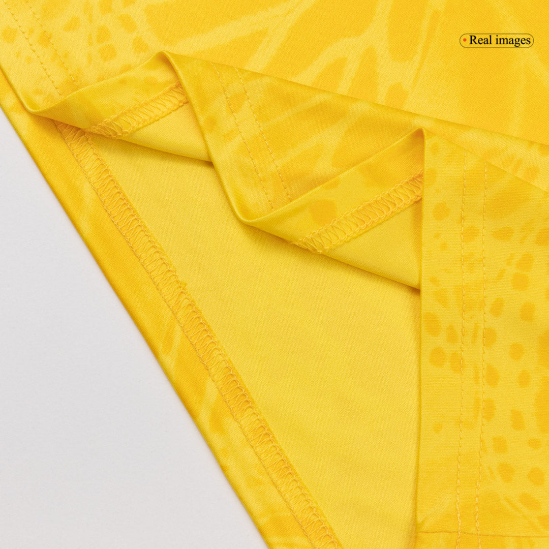 Colombie Domicile Maillot Coupe du Monde 2026 Jaune Grande Taille