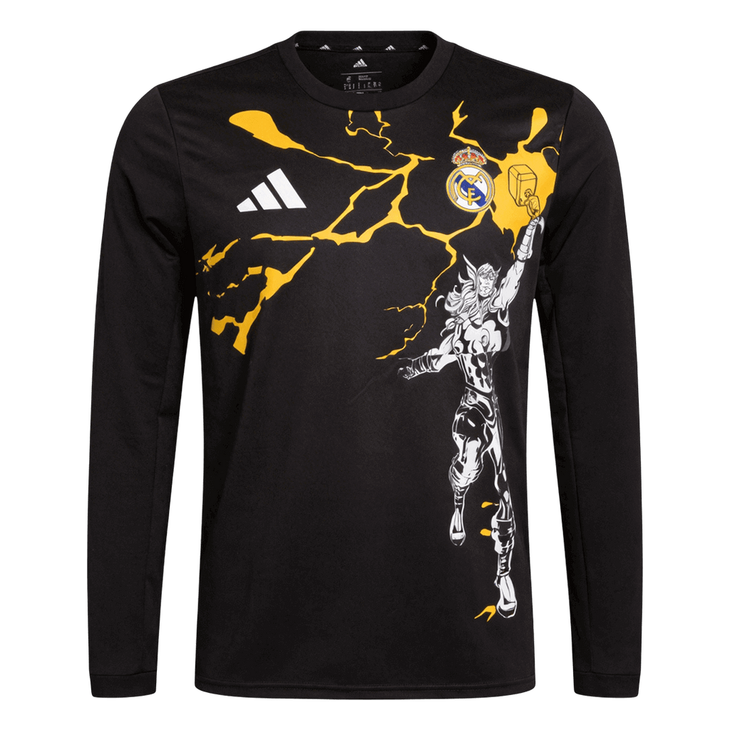 Real Madrid Maillot Manches Longues 2025/26 Noir