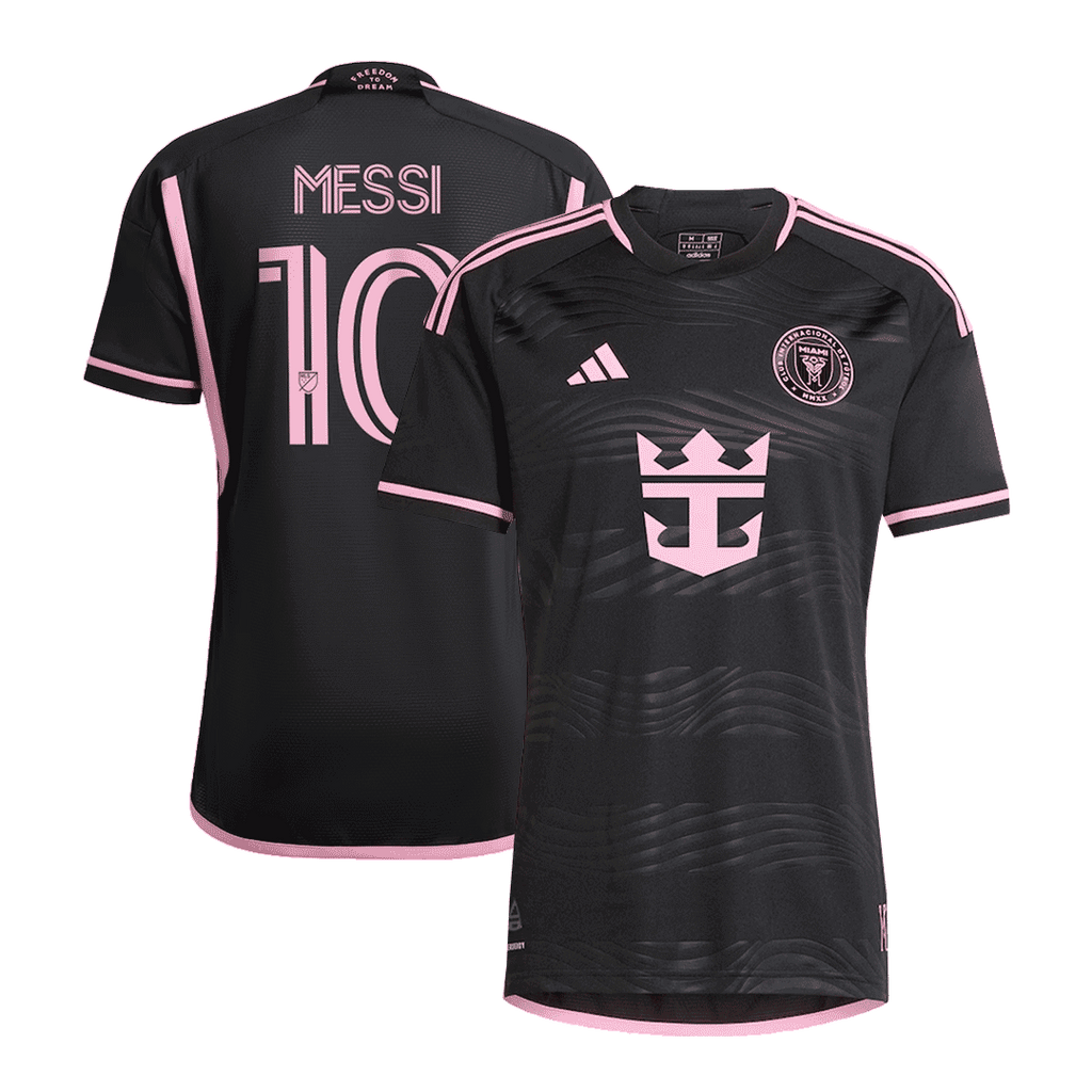 MESSI #10 Inter Miami CF Extérieur Maillot 2024 Authentique
