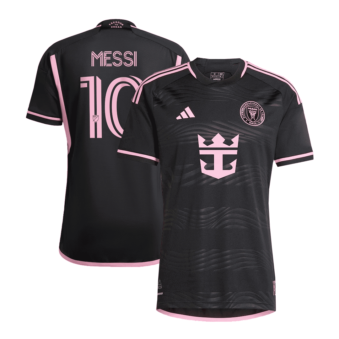 MESSI #10 Inter Miami CF Extérieur Maillot 2024 Authentique