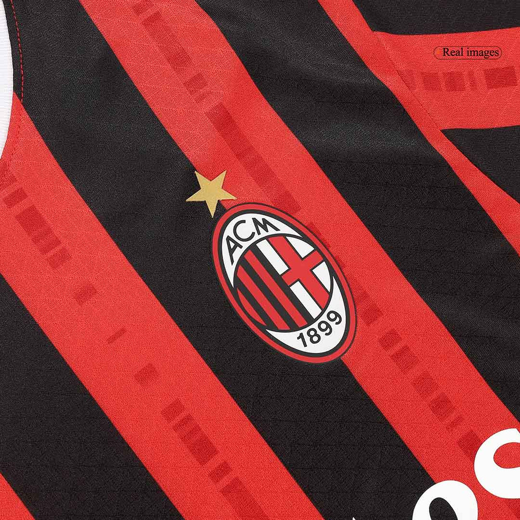 PULISIC #11 Milan AC Domicile Maillot 2024/25 Authentique