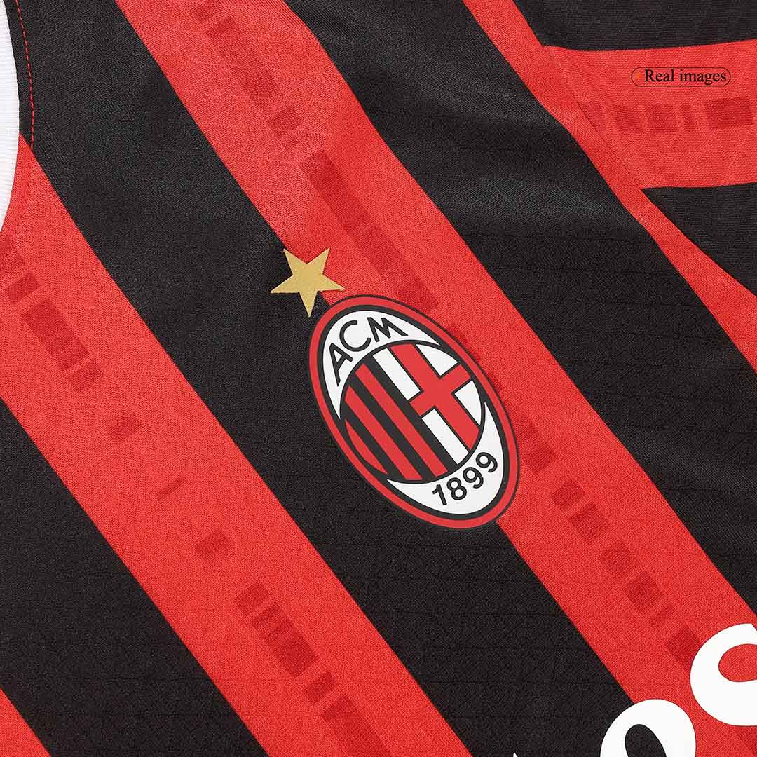 PULISIC #11 Milan AC Domicile Maillot 2024/25 Authentique