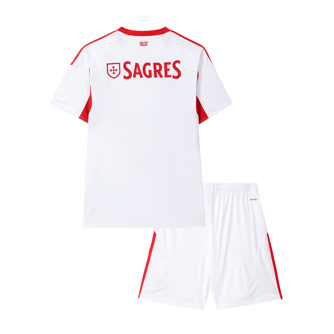 Vente Flash Lisbonne Third Maillot Kit 2025/26 Enfant Blanc