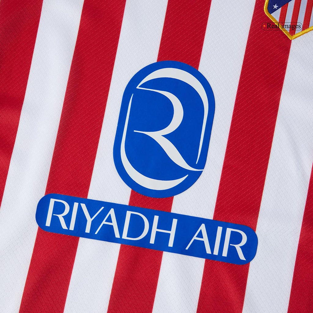 Atlético Domicile Maillot Kit 2025/26 Junior Red&White