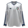 Italie Extérieur Maillot Manches Longues - Coupe du Monde 2026 Blanc Grande Taille