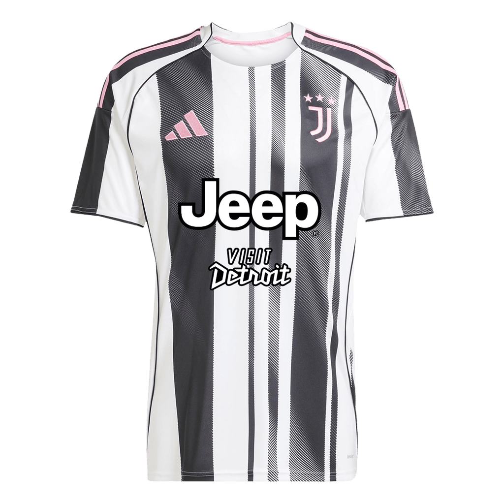 KALULU #15 Juventus Domicile Maillot 2025/26 Black&White