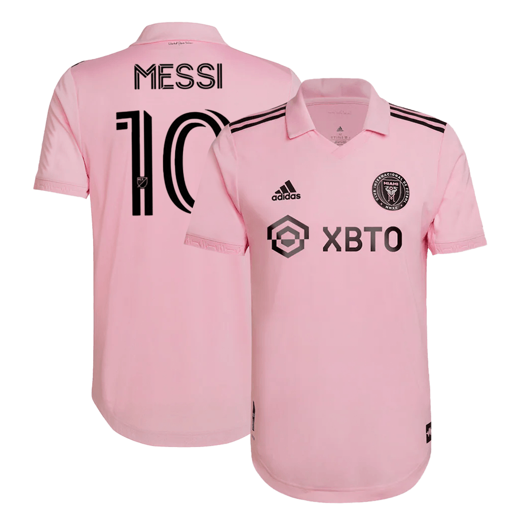 MESSI #10 Inter Miami CF Domicile Maillot 2022 Authentique