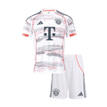 Munich Extérieur Maillot Kit 2025/26 Enfant Blanc