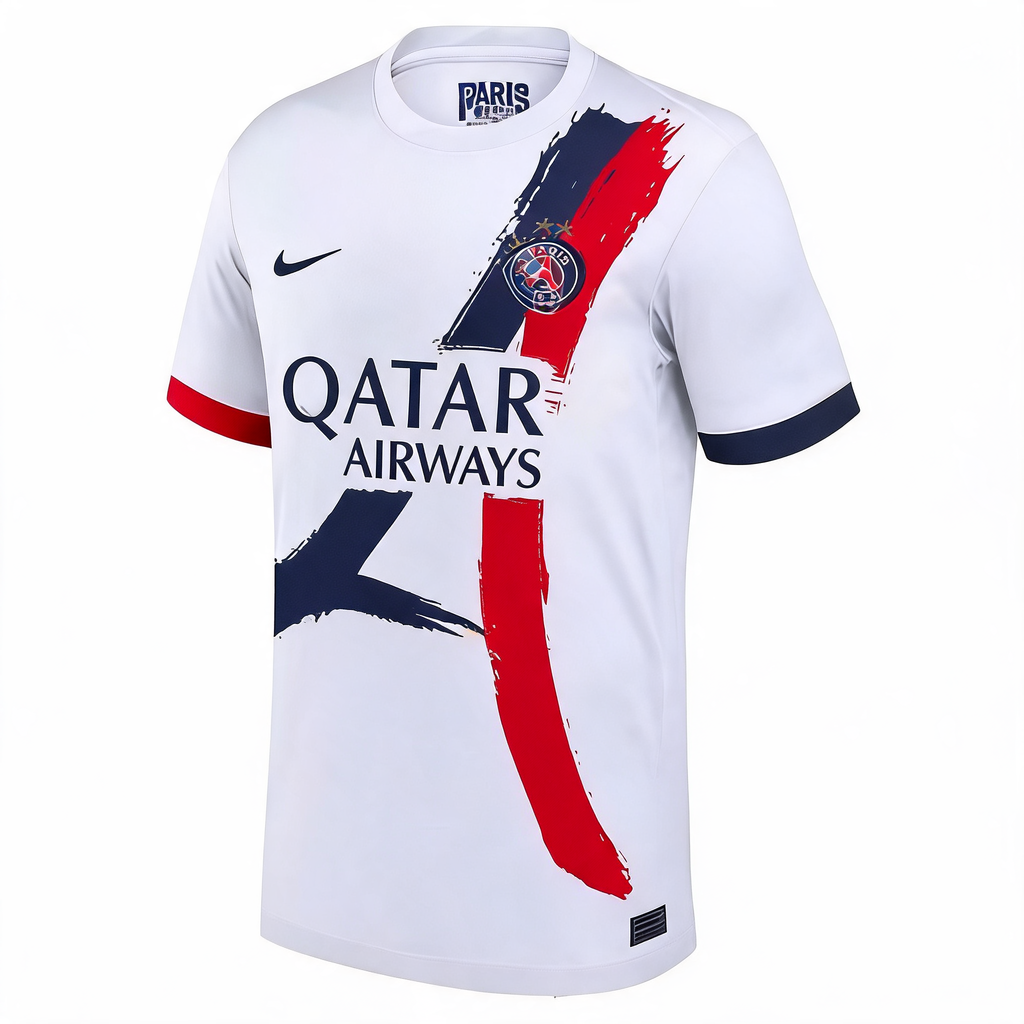 Champions of Europe #26 Extérieur Maillot 2024/26 Blanc - 2 Stars